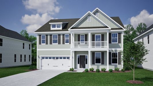 New construction Single-Family house 6104 Zoe Wy, Myrtle Beach, SC 29588 plan Yates II - image