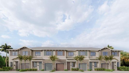New construction Townhouse house 4833 Dillion St, Lake Worth, FL 33463 - image