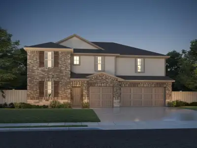 New construction Single-Family house 238 Cathedral Mountain Dr, Dripping Springs, TX 78620 plan The Revere (C570) - image