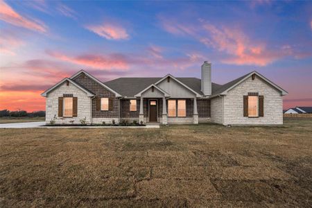 New construction Single-Family house 2463 Blackjack Oak Rd, Oak Ridge, TX 75161 plan Caddo - image
