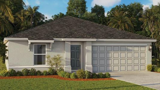 New construction Single-Family house 866 Wiseman St Sw, Palm Bay, FL 32908 plan Freeport II - image