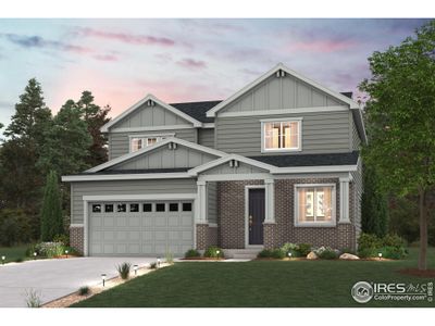 New construction Single-Family house 4499 Shivaree St, Timnath, CO 80547 - photo 0