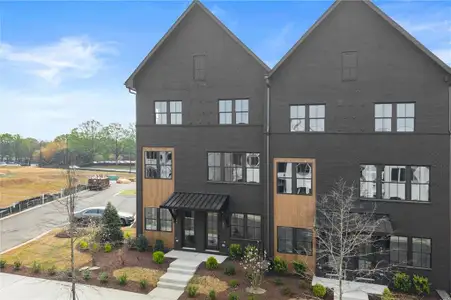 New construction Townhouse house 636 Soul Aly, Unit 108, Alpharetta, GA 30009 plan Anniston - image