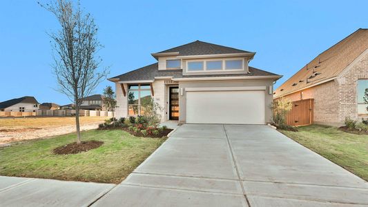 New construction Single-Family house 7431 Hemlock Crest Dr, Katy, TX 77493 plan 2410W - image