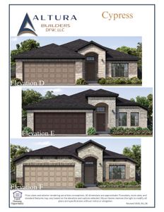 New construction Single-Family house 3701 Nighthawk Wy, Caddo Mills, TX 75135 plan Cypress - image
