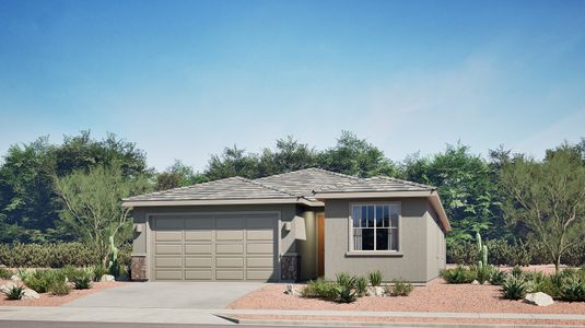 New construction Single-Family house 9534 W Mcdowell Rd, Marana, AZ 85658 plan Bella - image