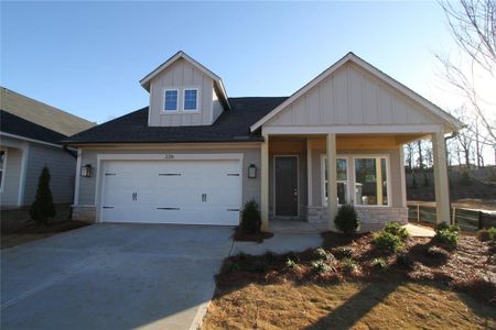 New construction Single-Family house 226 Strawberry Ln, Woodstock, GA 30189 The Cartwright II- photo 0