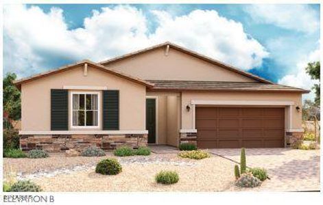 New construction Single-Family house 19576 W Cartwright Avenue, Buckeye, AZ 85396 Celeste- photo 0