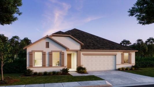 New construction Single-Family house 3067 Katie Ann Wy, Deland, FL 32720 plan The Huntington - image