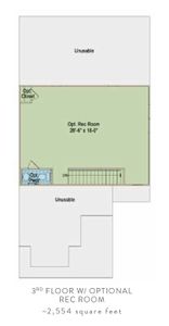 New construction Townhouse house 109 Kavanaugh Rd, Wake Forest, NC 27587 plan The Roanoke - image 6