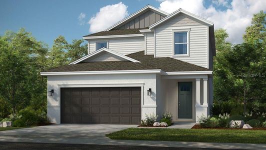 New construction Single-Family house 719 Steel Dr, Apollo Beach, FL 33572 plan Santa Rosa - image