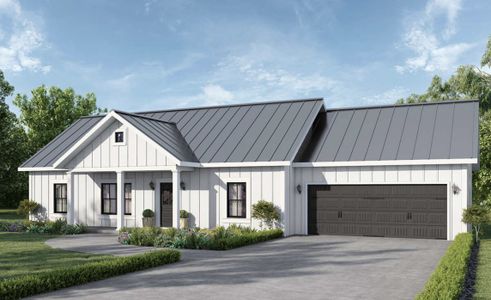 New construction Single-Family house 3001 Pine Rd, Poolville, TX 76487 plan Morgan - image