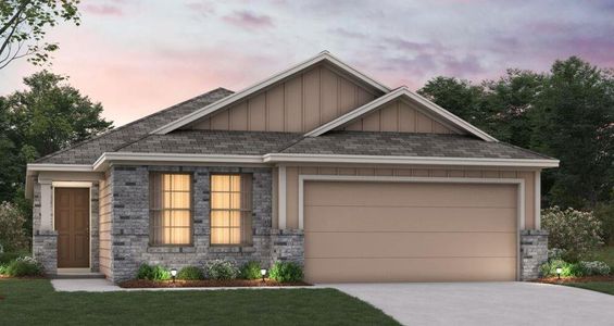 New construction Single-Family house 9201 Furman Dr, Austin, TX 78747 plan Cameron - image