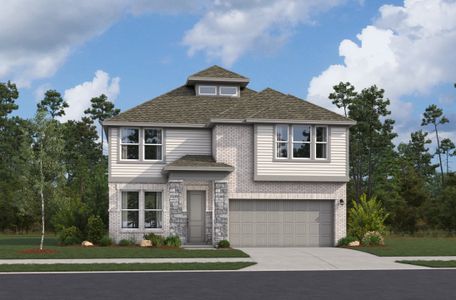 New construction Single-Family house 10512 Bricewood Park, Helotes, TX 78023 plan Hudson - image