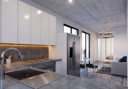 New construction Condo house 355 Nw 31St St, Miami, FL 33127 plan 1 Bed + Den (I) - image 3