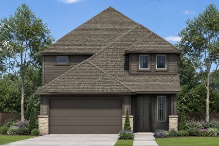 New construction Single-Family house 9908 Ranch Oaks Dr, Ponder, TX 76259 plan Redwood - image