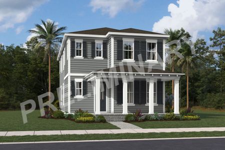 New construction Single-Family house 1050 SW Prairie Ave, Palm City, FL 34990 plan Shasta - image