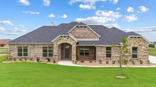 New construction Single-Family house 411 Solo Ridge Dr, Waxahachie, TX 75167 - image