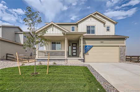 New construction Single-Family house 5721 Wayfarer Circle, Firestone, CO 80504 - photo 0