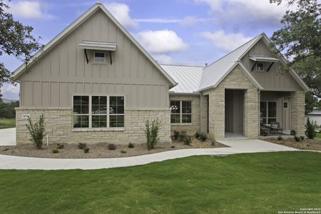 New construction Single-Family house 34744 Casita Creek Lane, Bulverde, TX 78163 Ashlyn- photo 0