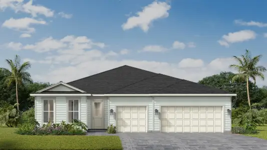 New construction Single-Family house 29027 Cobalt Sky Dr, Wesley Chapel, FL 33545 plan Gardenia - image