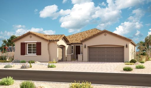 New construction Single-Family house 21640 E Roundup Wy, Queen Creek, AZ 85142 Pomona- photo 0