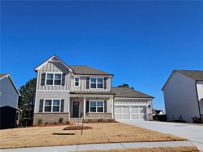 New construction Single-Family house 443 Banff Dr, Winder, GA 30680 The Jefferson- photo 0