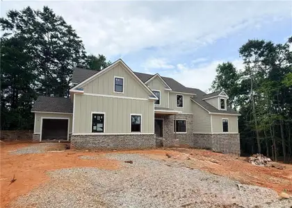 New construction Single-Family house 70 Amelia Ct, Covington, GA 30014 plan (GA) Woodmont A 3 Side Entry - image