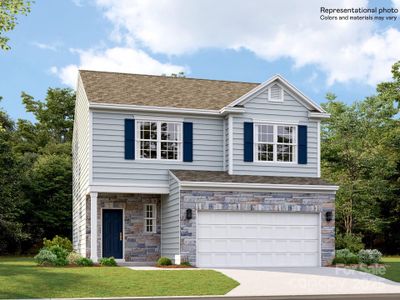 New construction Single-Family house 5725 Olive Beach Rd, Kannapolis, NC 28081 Crestwind- photo 0