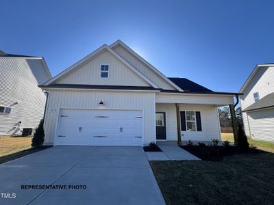 New construction Single-Family house 137 Pretty Run Branch Ln, Wendell, NC 27591 - photo 0