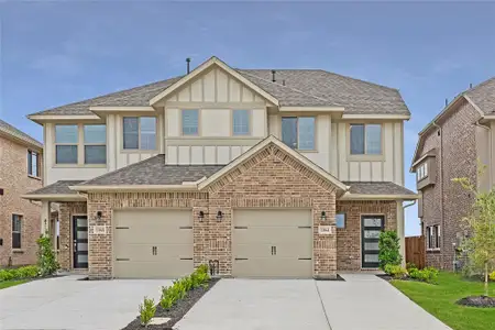 New construction Townhouse house 1064 Happy Holly Rd, Lavon, TX 75166 Shasta- photo 0