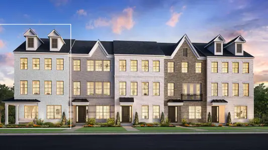 New construction Townhouse house 2615 Wilkinson Pike, Unit 1405, Murfreesboro, TN 37129 plan Buckeye Wetherby - image