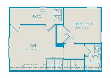 Second floor layout