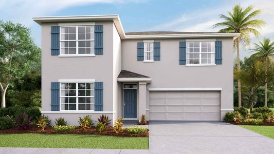 New construction Single-Family house 5327 Oxford Gray Road, Wesley Chapel, FL 33545 - photo 0