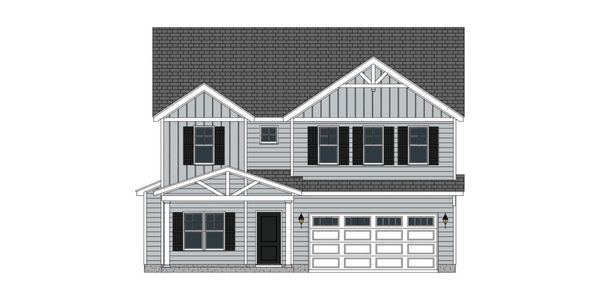 New construction Single-Family house 2329 Rhinestone Dr, Winterville, NC 28590 plan Turner - image