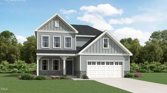 New construction Single-Family house 125 Venture Ct, Franklinton, NC 27525 plan Mayflower III - image