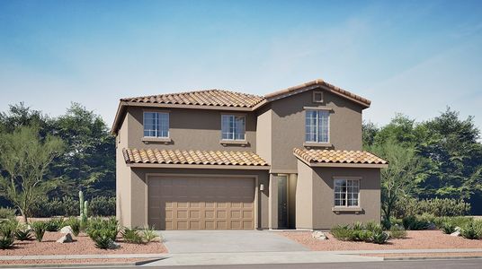 New construction Single-Family house 17219 S Paseo Moyo, Sahuarita, AZ 85629 plan Muir - image