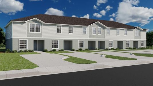 New construction Townhouse house 313 Wharf Way, Winter Haven, FL 33881 null- photo 0