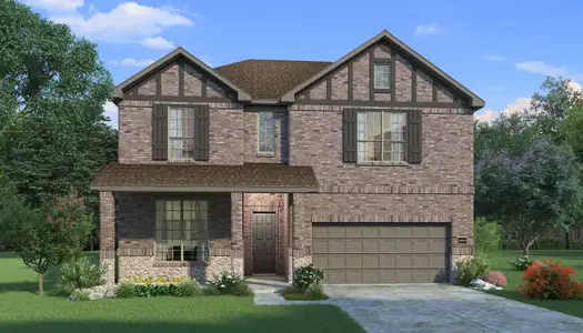 New construction Single-Family house 749 Merry Summit Rd, Lavon, TX 75173 Hemlock II T- photo 1 1