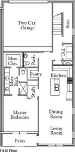 New construction Single-Family house Arlington, TX 76006 plan The Home Run - image