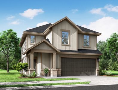New construction Single-Family house 21923 Mystic Birch Ln, Cypress, TX 77433 plan Barton - image