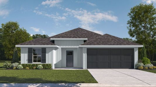 New construction Single-Family house 6845 Hill Country Ln, Rosenberg, TX 77471 plan Denton - image