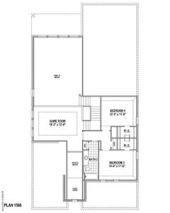 Plan 1566 2nd Floor