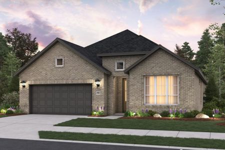 New construction Single-Family house 19214 Trinity Terrace Ln, Spring, TX 77379 plan Trinity Grove Hickory 2240 - image