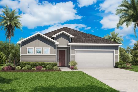 New construction Single-Family house 40 Prairie Ln, Palm Coast, FL 32137 Landmark Series - Flagler- photo 1 1