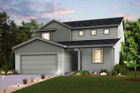 New construction Single-Family house 13856 Deertrack Lane, Parker, CO 80134 - photo 0