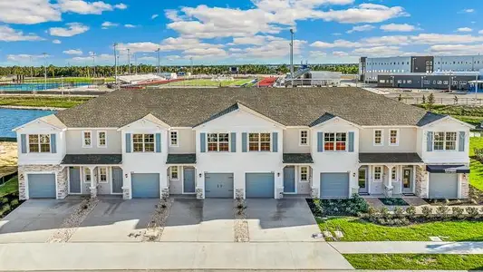New construction Townhouse house 10686 Tiger Lily Dr, Venice, FL 34293 plan Pearson - image