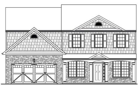 New construction Single-Family house 8534 East Cherokee Drive, Canton, GA 30115 - photo 0