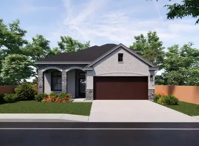 New construction Single-Family house 25625 Flora Bella Ln, Elgin, TX 78621 plan Annie - Premier Series - image