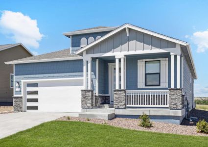 The Aspen has a wonderful attached, two-car garage.